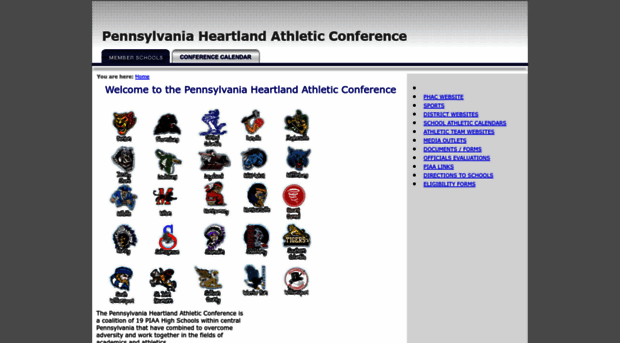 phacathleticsconference.org