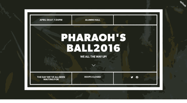 pharaohsball2016.splashthat.com