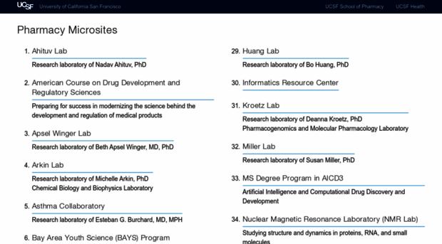 pharm.ucsf.edu