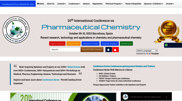 pharmaceuticalchemistry.pharmaceuticalconferences.com
