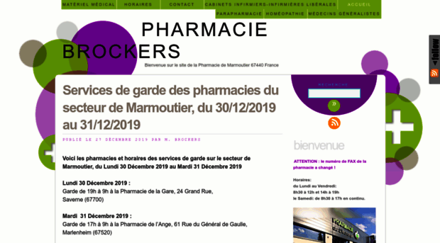 pharmacie-brockers.com