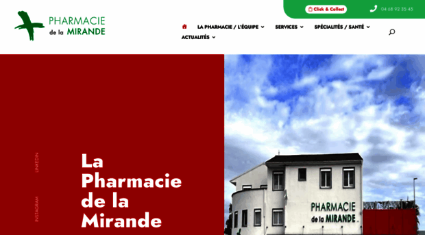 pharmaciedelamirande.fr