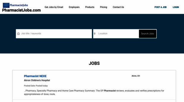 pharmacistjobs.com