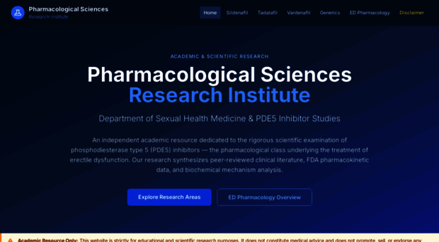 pharmacologicalsciences.com