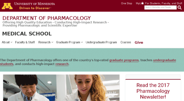 pharmacology.med.umn.edu