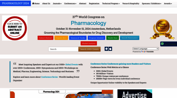 pharmacology.pharmaceuticalconferences.com