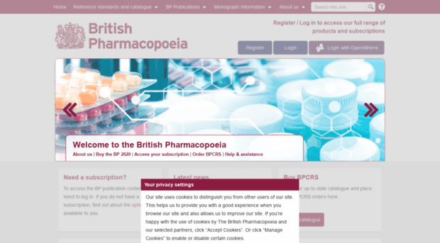 pharmacopoeia.co.uk