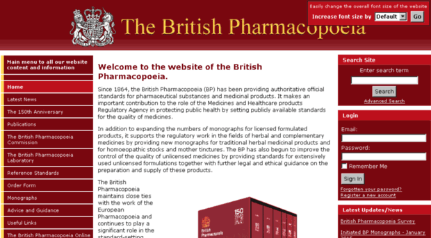 pharmacopoeia.gov.uk