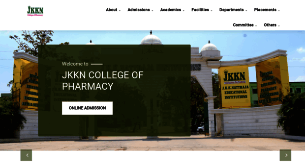 pharmacy.jkkn.ac.in