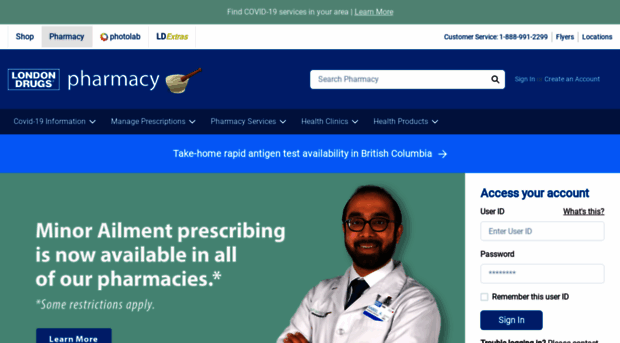 pharmacy.londondrugs.com