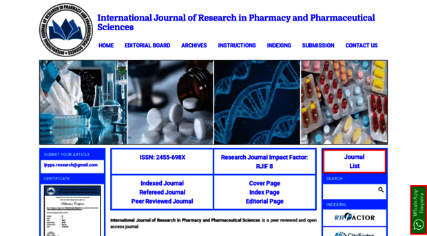 pharmacyjournal.in