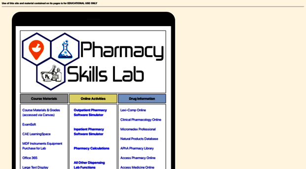 pharmacyskillslab.org