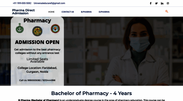 pharmadirectadmission.com