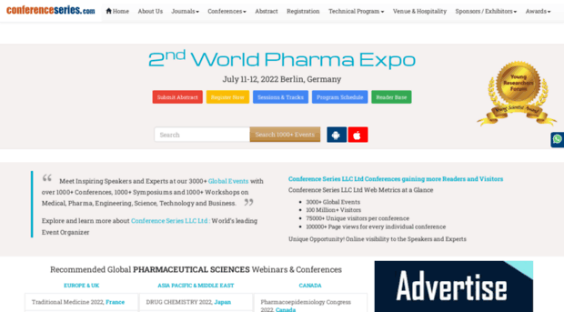 pharmaexpo.pharmaceuticalconferences.com