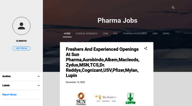 pharmajobsclinnovo.blogspot.com