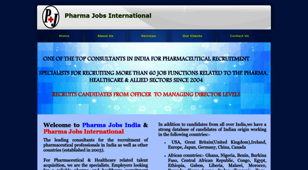 pharmajobsinternational.in