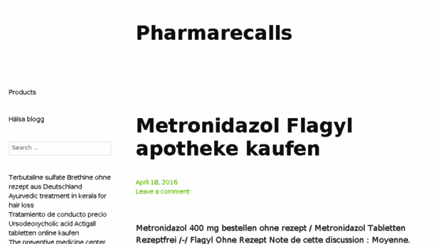 pharmarecalls.com