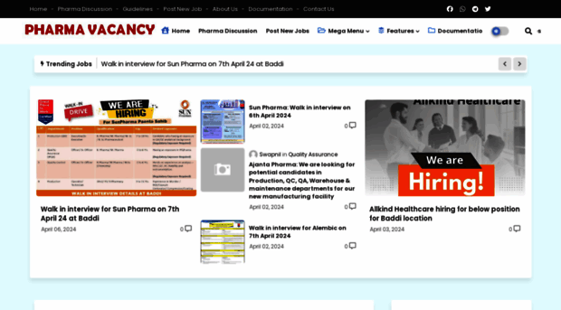 pharmavacancy.co.in