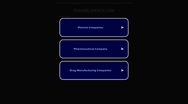 pharmexperts.com