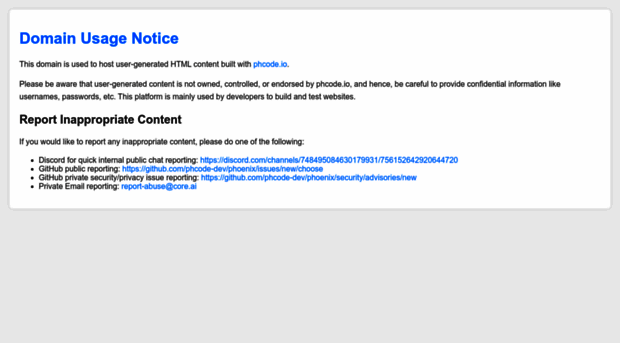 phcode.site