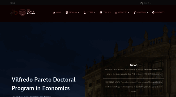 phdpareto.carloalberto.org