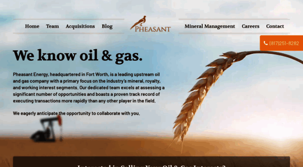 pheasantenergy.com