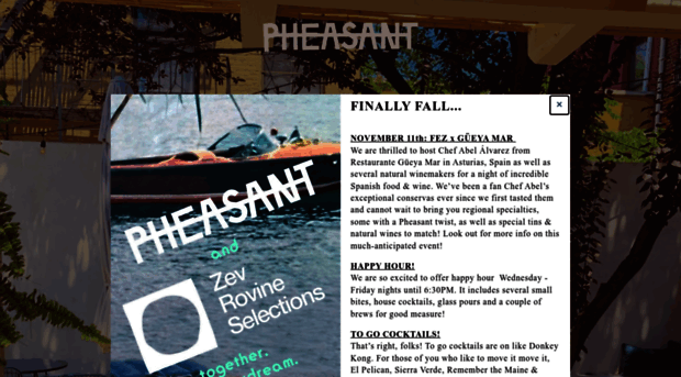 pheasantnyc.com