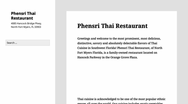 phensri-thai-restaurant.com