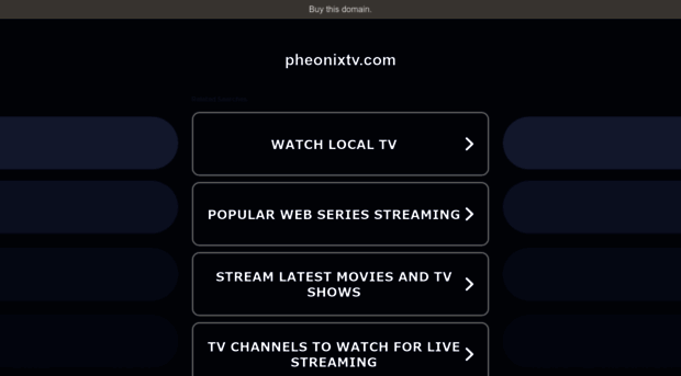pheonixtv.com