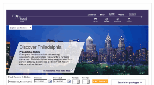 philadelphia.destinations.starwoodhotels.com