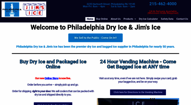 philadelphiadryice.com