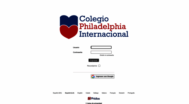 philadelphiainternacional.phidias.co