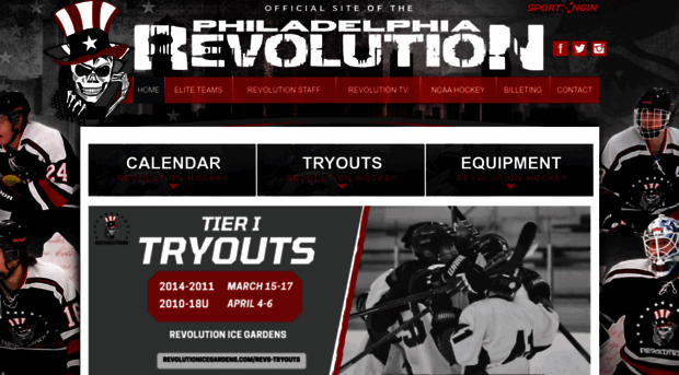 philadelphiarevolution.sportngin.com