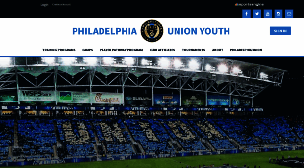 philadelphiaunionyouth.com