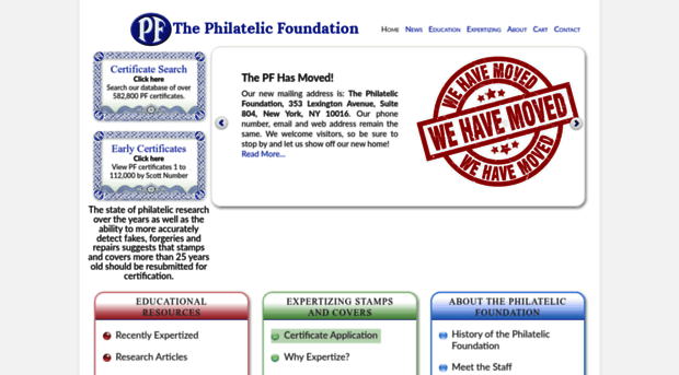 philatelicfoundation.org