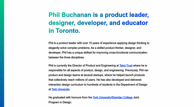 philbuchanan.com