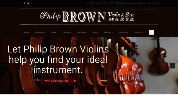 philipbrownviolins.co.uk