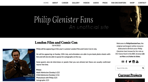 philipglenisterfans.org.uk