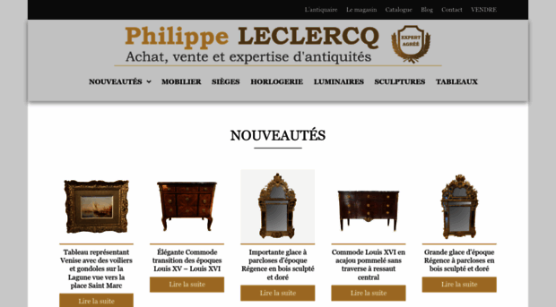 philippeleclercqantiquites.fr