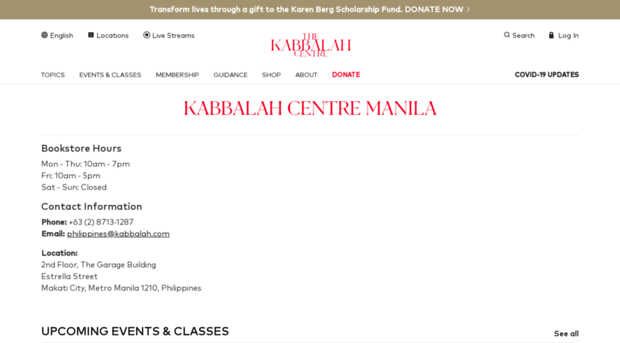 philippines.kabbalah.com