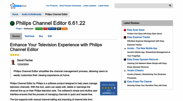 philips-channel-editor.updatestar.com