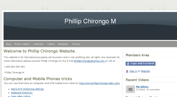 phillipchirongo.webs.com