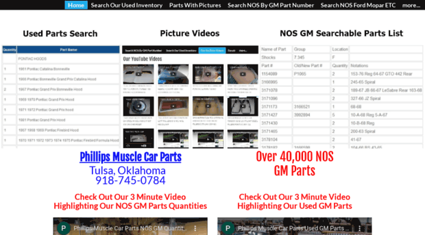 phillipsmusclecarparts.com