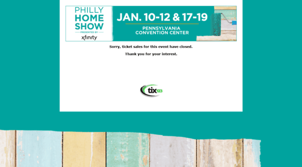 phillyhomeshow.tix123.com