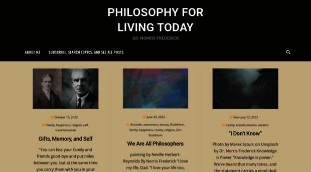 philosophyforlivingtoday.org