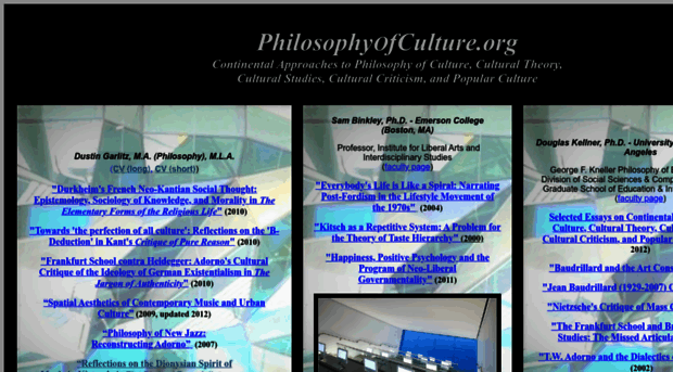 philosophyofculture.org