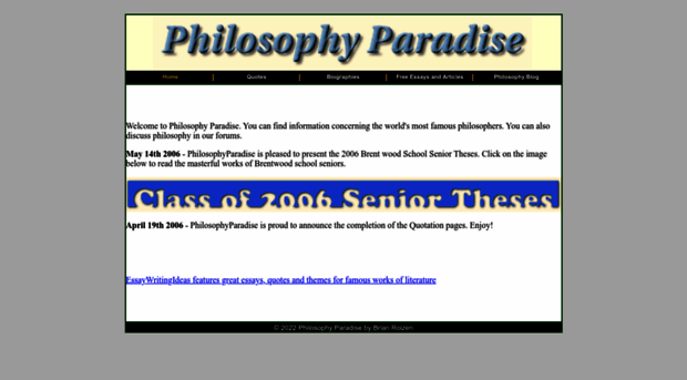 philosophyparadise.com