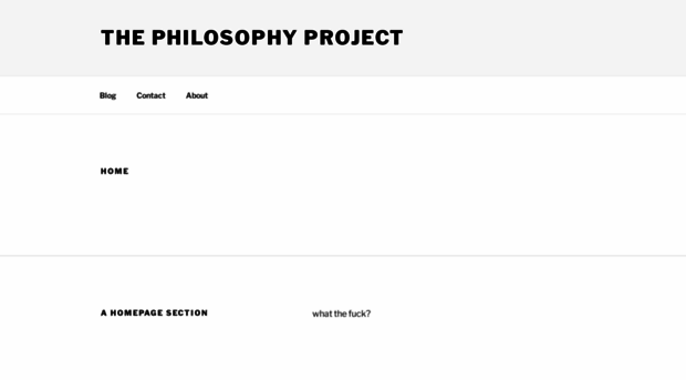 philosophyproject.org