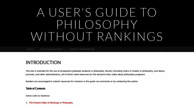 philosophyrankings.com