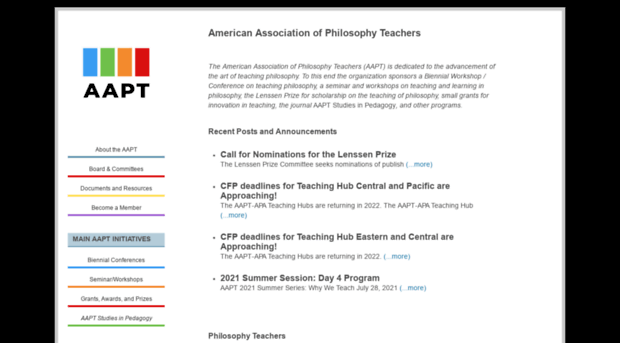 philosophyteachers.org